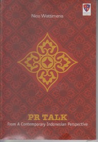 Image of PR Talk : From A Contemporary Indonesian Perspective